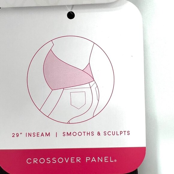 NEW Isabel Maternity Crossover Panel Burgundy Stretch Corduroy Pants Size 14/32R - Picture 8 of 11